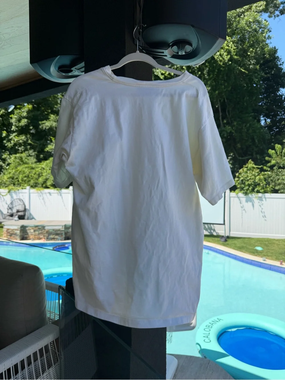 Authentic Gucci Original Gucci Logo Graphic T-Shirt White Men’s XL Made in Italy